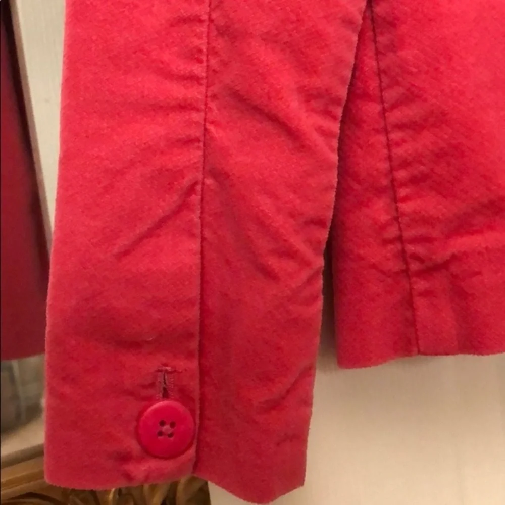 Gymboree pink blazer  jacket animal print lined  size 6